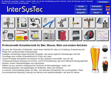 Tablet Screenshot of intersystec.de